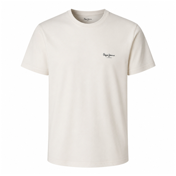 Pepe Jeans T-shirts Blanc - T-shirt slim fit imprim logo - XL - Ref 23 €